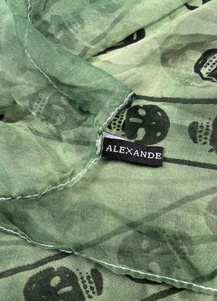 Alexander mcqueen хустка платок шарф2 фото