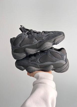 Кросівки adidas yeezy 500 utility black chunky7 фото