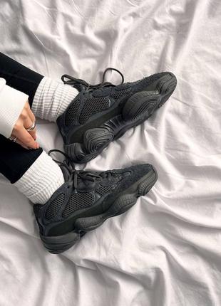 Кросівки adidas yeezy 500 utility black chunky10 фото