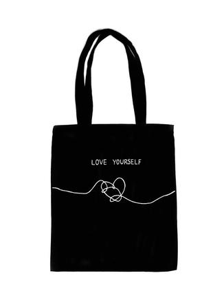 Шоппер love yourself еко сумка