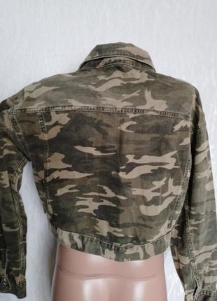 Фирменная куртка пиджак в стиле милитари8 фото