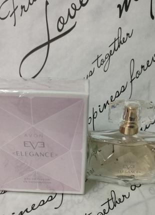 Avon eve elegance женская парфюмированная вода 50 мл