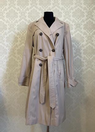 Базовий бежевый тренч