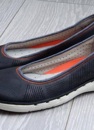 Балетки clarks кожаные оригинал размер 41 лодочки туфли кожа