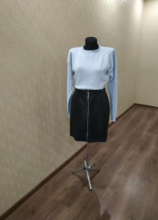 Спідниця натуральна шкіра