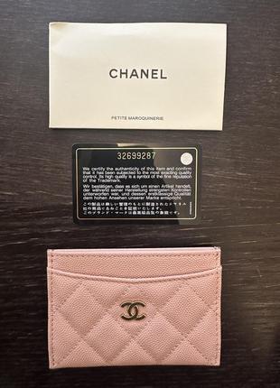 Кардхолдер визитница chanel