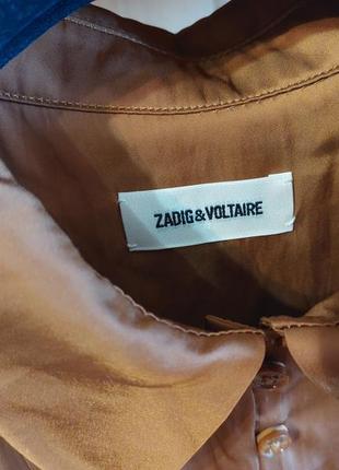 Рубашка блузка zadig&voltaire max mara sezane9 фото