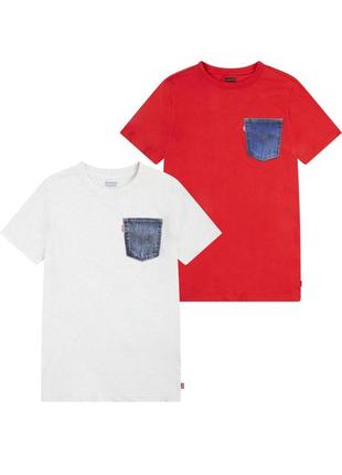 Новая из комплекта футболка levis размер 12-13 лет