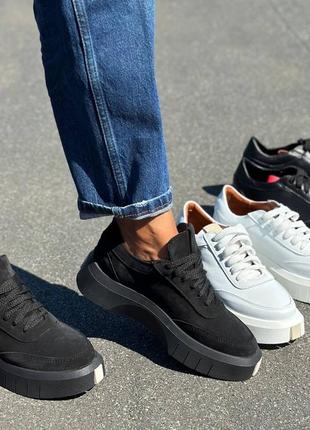 Кросівки натуральна замша шкіра замшеві шкіряні замш кожані жіночі демісезонні весняні осінні літні шнурівка кросовки кеди