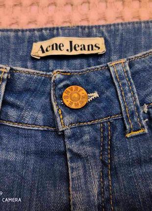 Синие джинсы acne jeans, p.255 фото