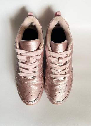 Кросівки металік жіночі срібні 38 легкі рожеві reebok купити ціна4 фото