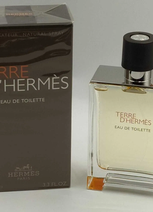 Hermes terre d'hermes туалетна вода 100 ml гермес тьєре де гермес чоловічий парфум аромат духи