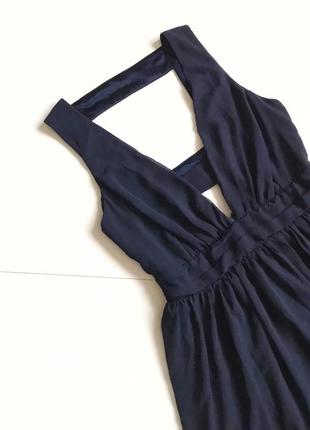 Продано красивое синее платье под шифон asos3 фото