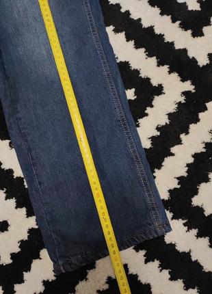 Джинсы мужские синие плотные широкие прямые mom original denim, размер 3xl8 фото