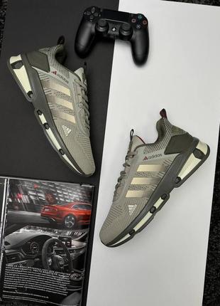 Мужские кроссовки adidas marathon run olive