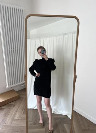 Платье с блеском zara