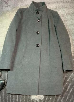 Пальто демісезонне нове сірого кольору