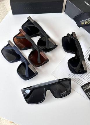 Солнцезащитные мужские очки porsche design polarized4 фото