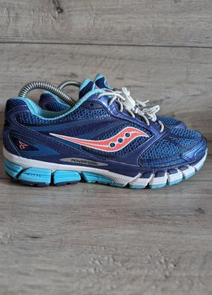 Беговые кроссовки б/у saucony powergrid guide 8 38-39 р 25 см1 фото