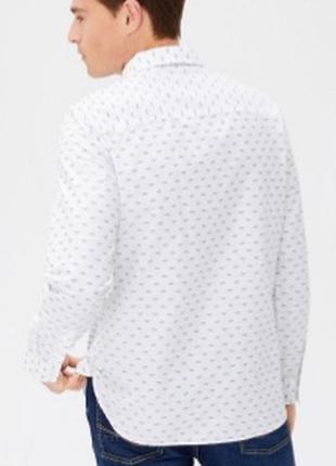 Livergy - xl-xxl - рубашка мужская белая рубашка4 фото