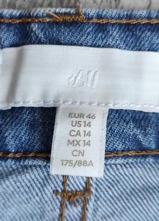 H&amp;m джинсы коттон прямые классические джинс6 фото