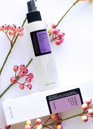 Тонер с aha и bha-кислотами cosrx aha/bha clarifying treatment toner 150ml
