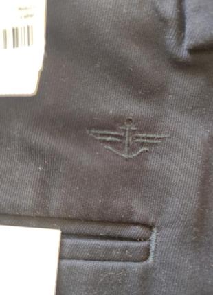 Dockers classic fit signature khaki pleated navy pants slack9 фото