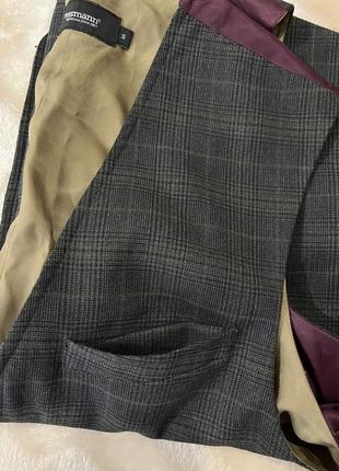 Серая жилетка мужская / серый пиджак без рукавов5 фото