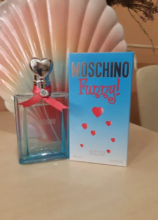 Moschino funny туалетная вода 100 ml духи москино мошино мосино фантасти 100 мл парфюм аромат женские