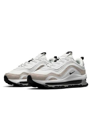 Чоловічі кросівки nike air max 97 futura white1 фото