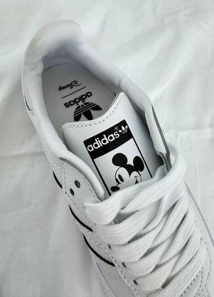 Жіночі кросівки білі adidas samba disney10 фото