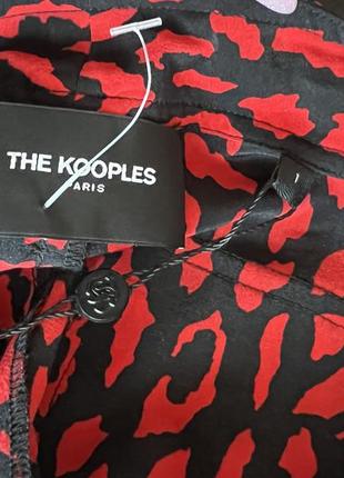 Укорочені штани з шовком the kooples paris10 фото