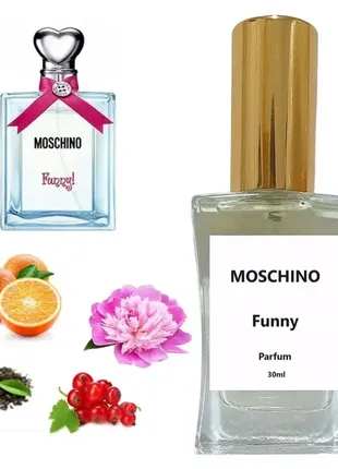 Парфюм ручной работы moschino funny 30 ml.1 фото