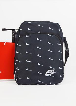 Сумка nike nk heritage crssbdy swoosh месенджер найк бананка