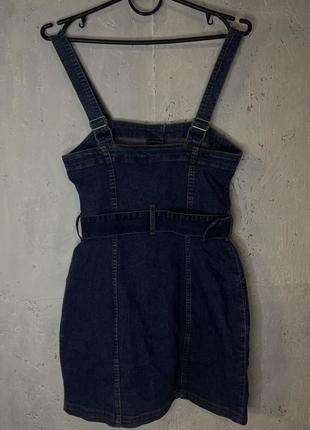 Сарафан джинсовий, джинсова сукня міні7 фото
