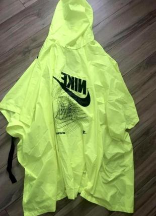 Nike original, куртка - трансформер, плащ - пончо , дождевик, unisex6 фото
