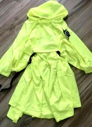 Nike original, куртка - трансформер, плащ - пончо , дождевик, unisex9 фото