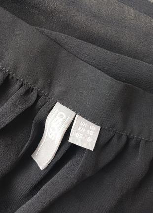 Накидка чорна на зав'язках юбка3 фото
