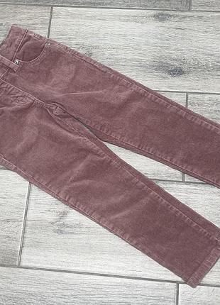 Вельветовые джинсы chicco 2-3года