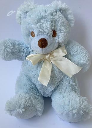 Мягкая игрушка мишка голубой медвежонок плюшевый медведь3 фото