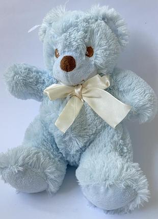 Мягкая игрушка мишка голубой медвежонок плюшевый медведь4 фото