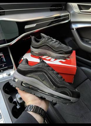 Мужские кроссовки nike air max 97 futura black gray