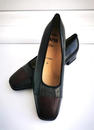 Красивые женские туфли из натуральной кожи ara relax6 фото