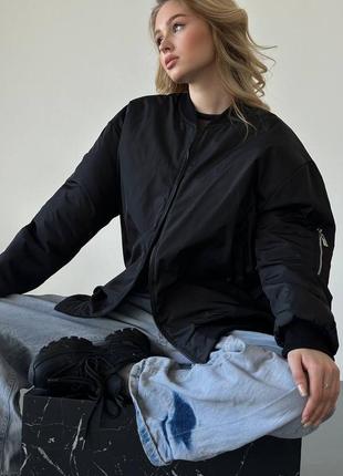 Розовый бомбер 💕 женский розовый бомбер 💕 стильный бомбер с подкладкой 💕 куртка на весну