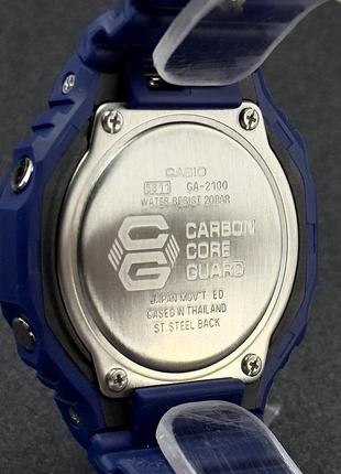 Чоловічий годинник casio g-shock ga-2100-2adr4 фото