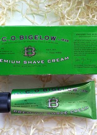 Крем для гоління з евкаліптом c. o. bigelow 48 г2 фото