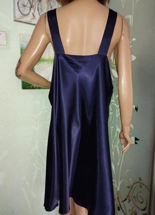 Paloma сатиновое платье ночная рубашка9 фото