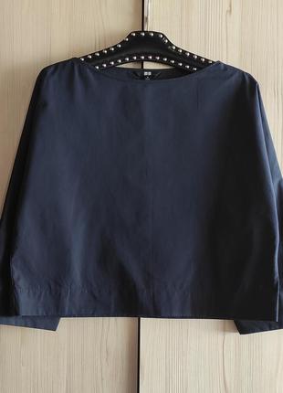 Uniqlo блуза-топ з бавовни м6 фото