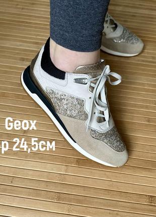 Снікери кросівки geox1 фото