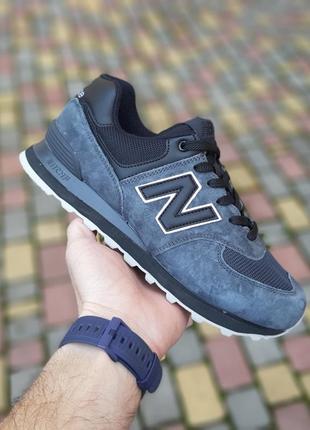 👟 кроссовки new balance 574 серые на светлой / наложка bs👟3 фото